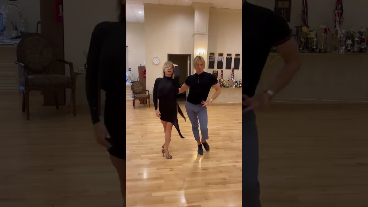 Alemana basic step of Rumba - by Oleg Astakhov & Christina Androsenko at Fred Astaire Dance Studio