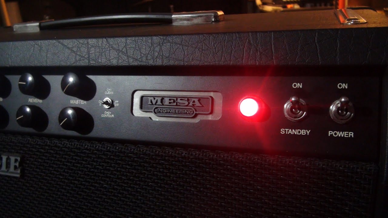 Mesa Boogie F-50 repair & sound test