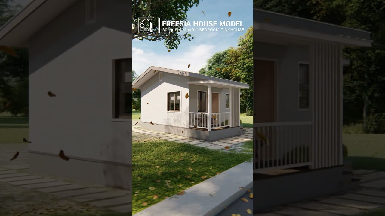 30sqm. 1 Bedroom Tiny House #minihome #minihouse #tinyhome #budgethome