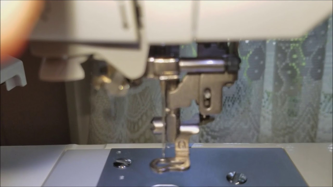 Threading the Brother PE770 Embroidery Machine