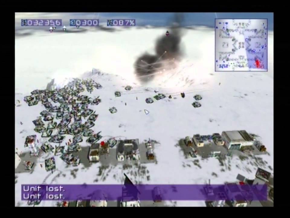 Conflict Zone Skirmish #15 Ice Field PS2 Gameplay