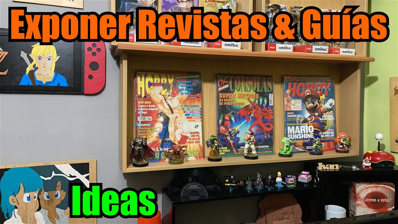 Cómo Exponer Revistas y Guías de VIDEOJUEGOS 🎮 Consejos e Ideas