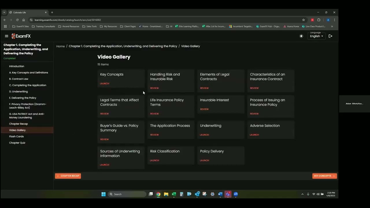 ExamFX Demo 2025