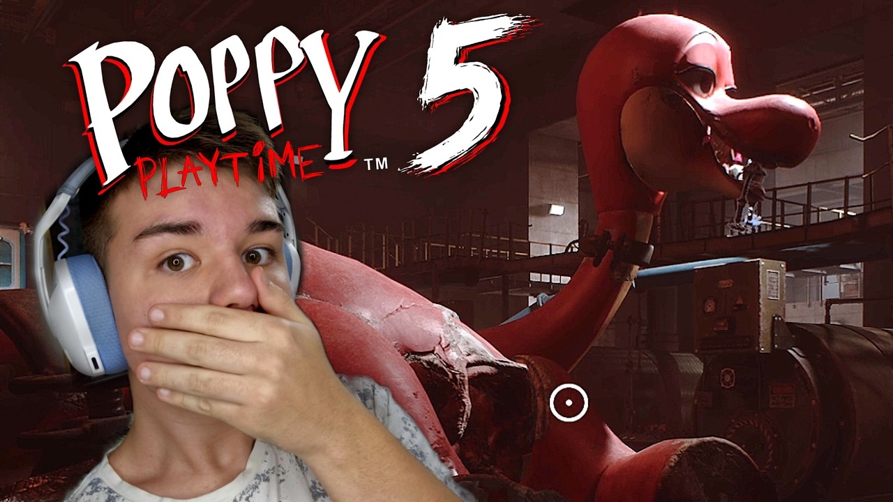 Огромный Динозавр!! Поппи Плейтайм 5 - Poppy Playtime Chapter 5 #2