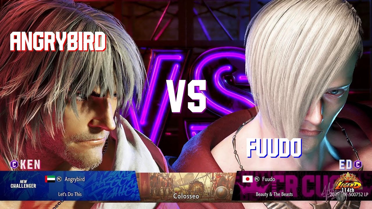 SF6 AngryBird (Ken Classic) Vs Fuudo (Ed Classic)