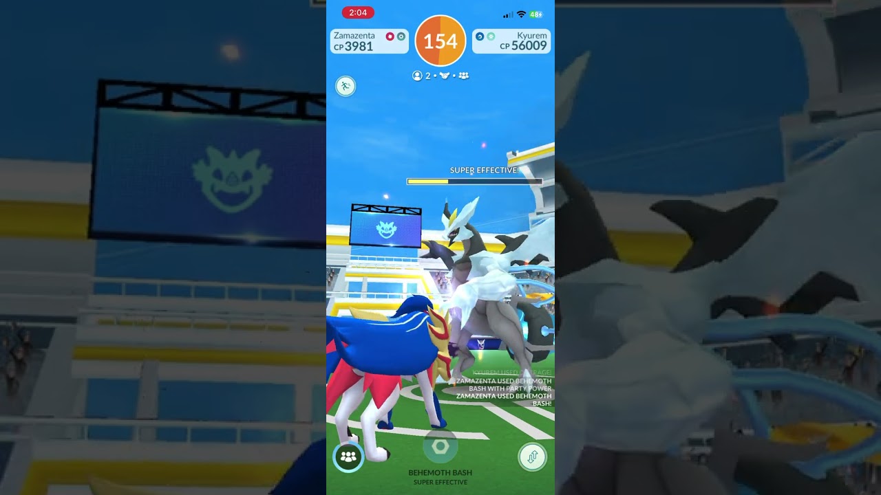 Duo Black Kyurem with only party power 