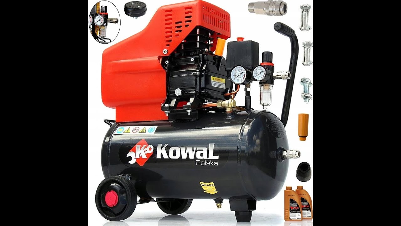 Kompresor olejowy BM24 KowaL Polska 24L 10 BAR