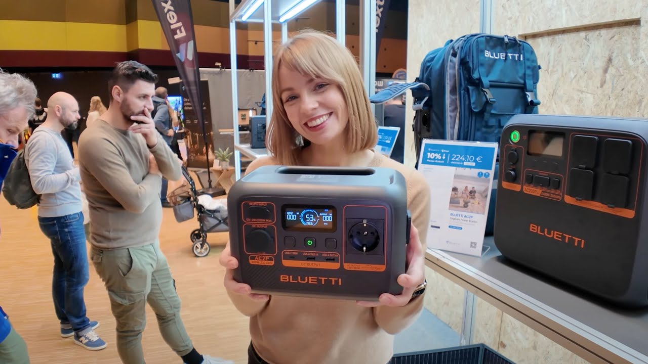 BLUETTI 2025 Portable Power Station AC2P Leichtes Energiespeichersystem für Wohnmobilreisen