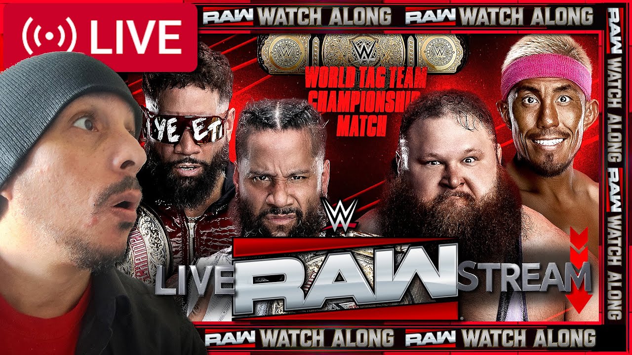 WWE RAW Live Stream February 9 2026 🔴 USOS CHAMPIONSHIP DEFENSE! Raw Watch Along & Reaction! #WWERaw