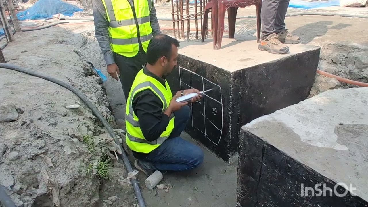 #reboundhammertest #pilecap #construction 