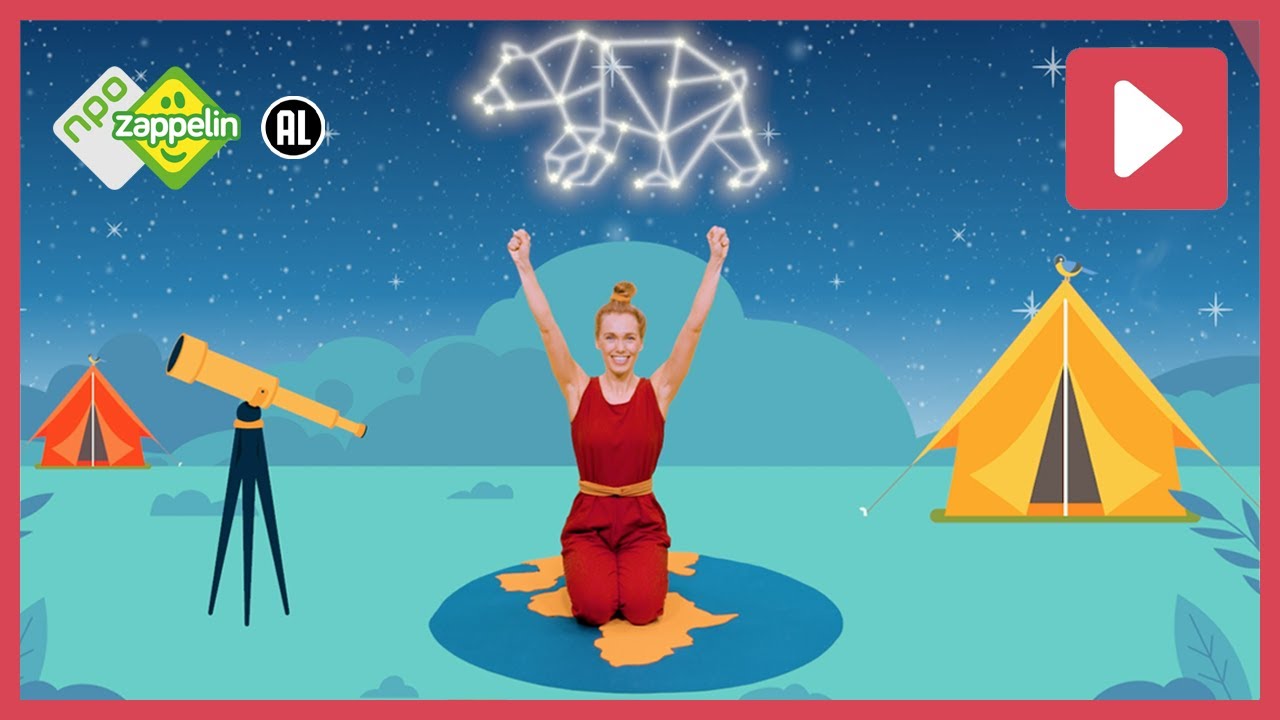 KINDERYOGA IN FRANKRIJK | Yoga mee met Roos | NPO Zappelin