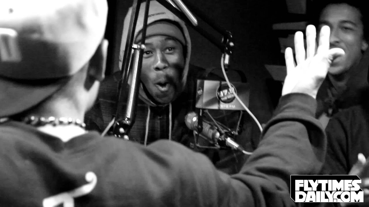 Odd Future in Dallas: Skateboarding + Fighting + HILARIOUS Radio Interview 12/5/2012