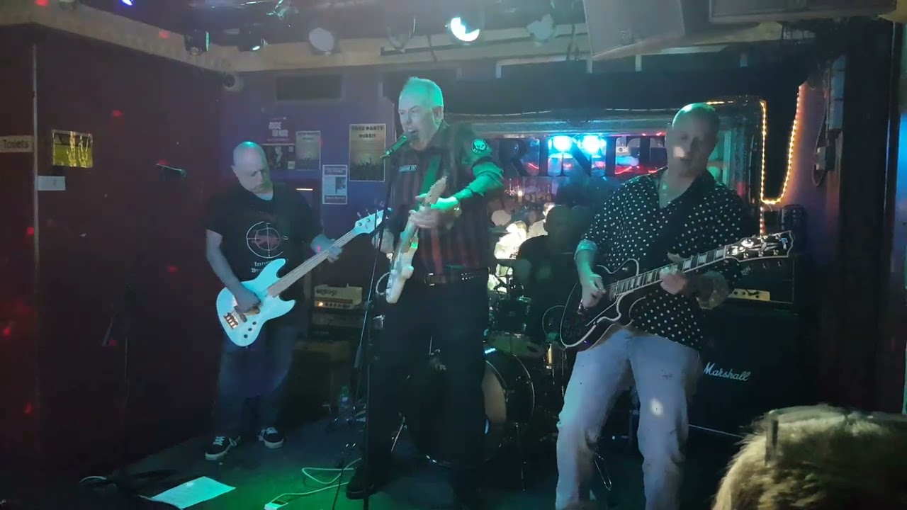 Damage UK at The Trinity, Harrow playing 'Rigbt To Protest' on Sat. 22/3/25