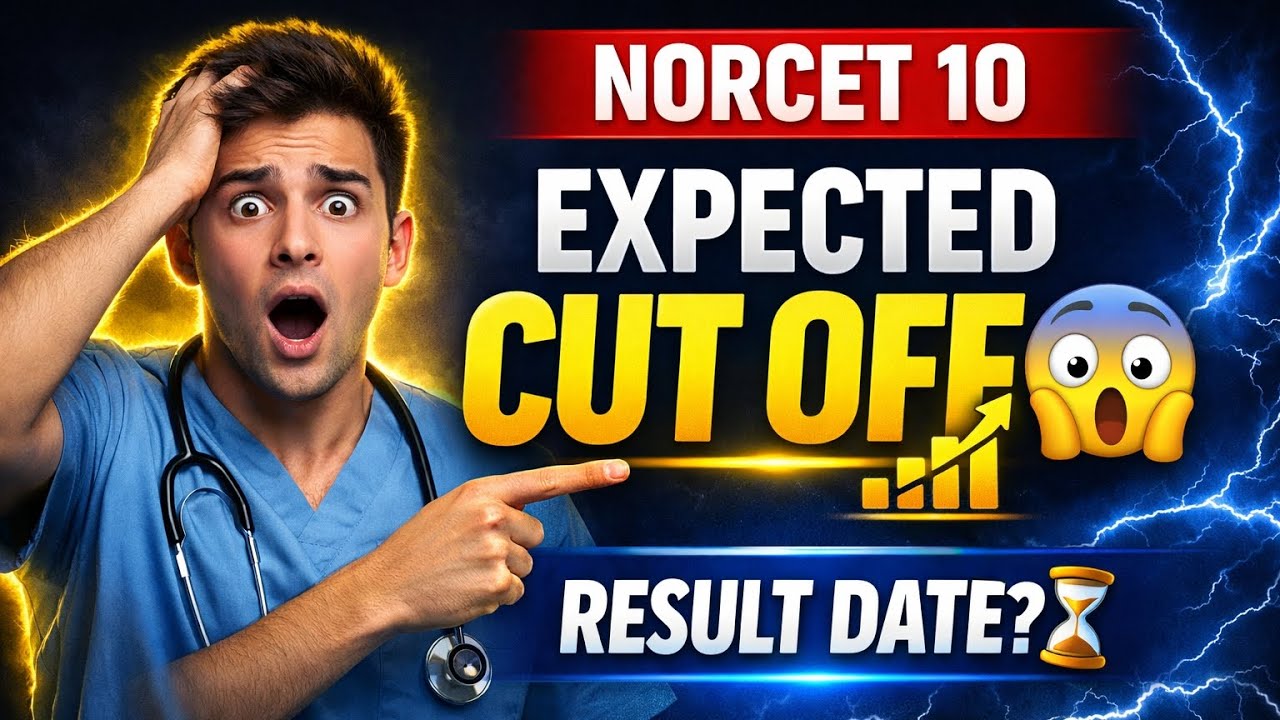 👉 NORCET 10 Cut Off 📈😳 | Result Date Big Update ⏰