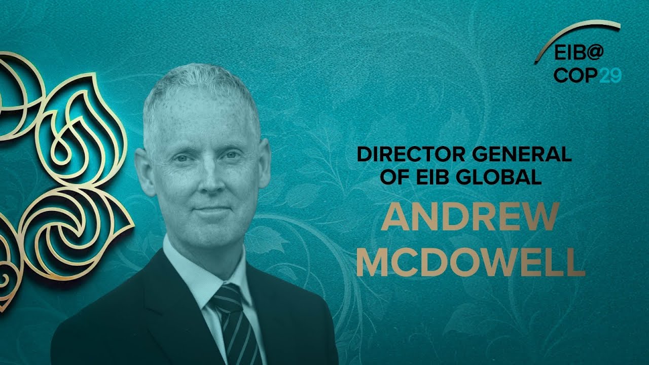 Andrew Mcdowell at COP 29 in Baku