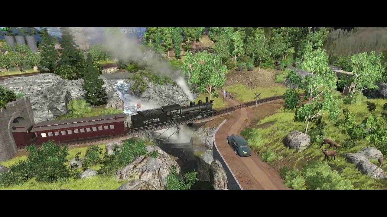 Trainz 2019 - Rio Grande Southern Model Railroad