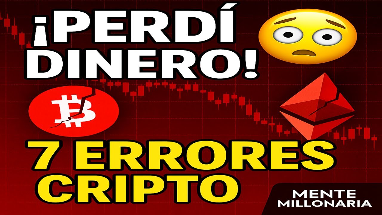 Comet&iacute; Estos 7 Errores en Criptomonedas 💸 Y Perd&iacute; Mucho Dinero. 😱⚠️