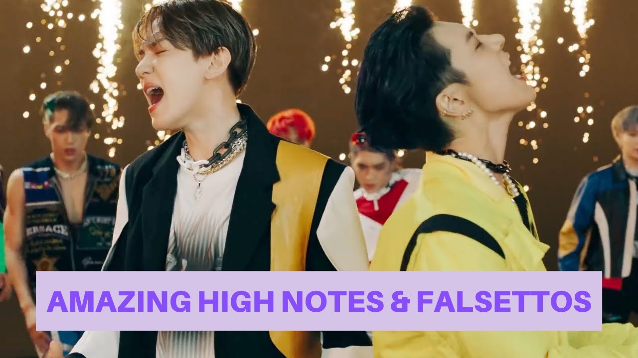 Amazing High Notes and Falsettos in K-Pop