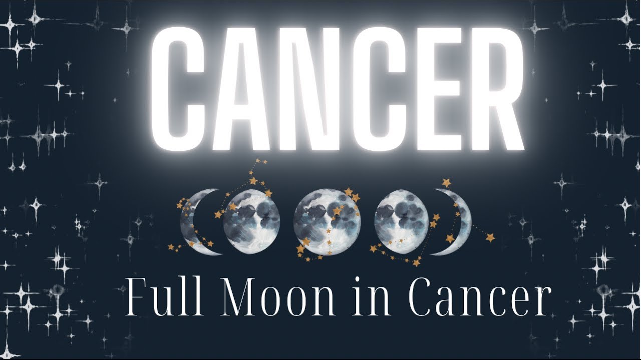 ✨Life Is Happening, Go With The Flow 🌊 ♋︎CANCER♋︎ 🌕Full Moon🌕 Reading #cancer #cancertarot