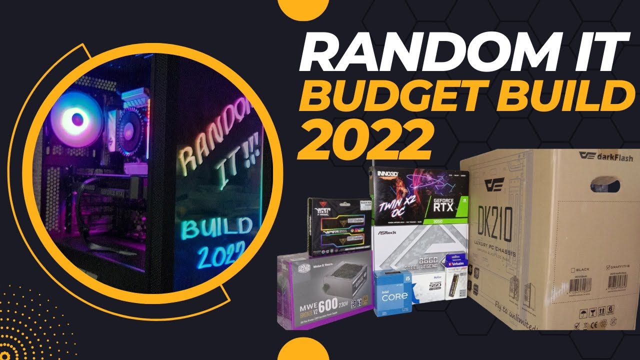 [RANDOM IT] Budget Gaming PC Build | Cheaper & Affordable Gaming PC Build