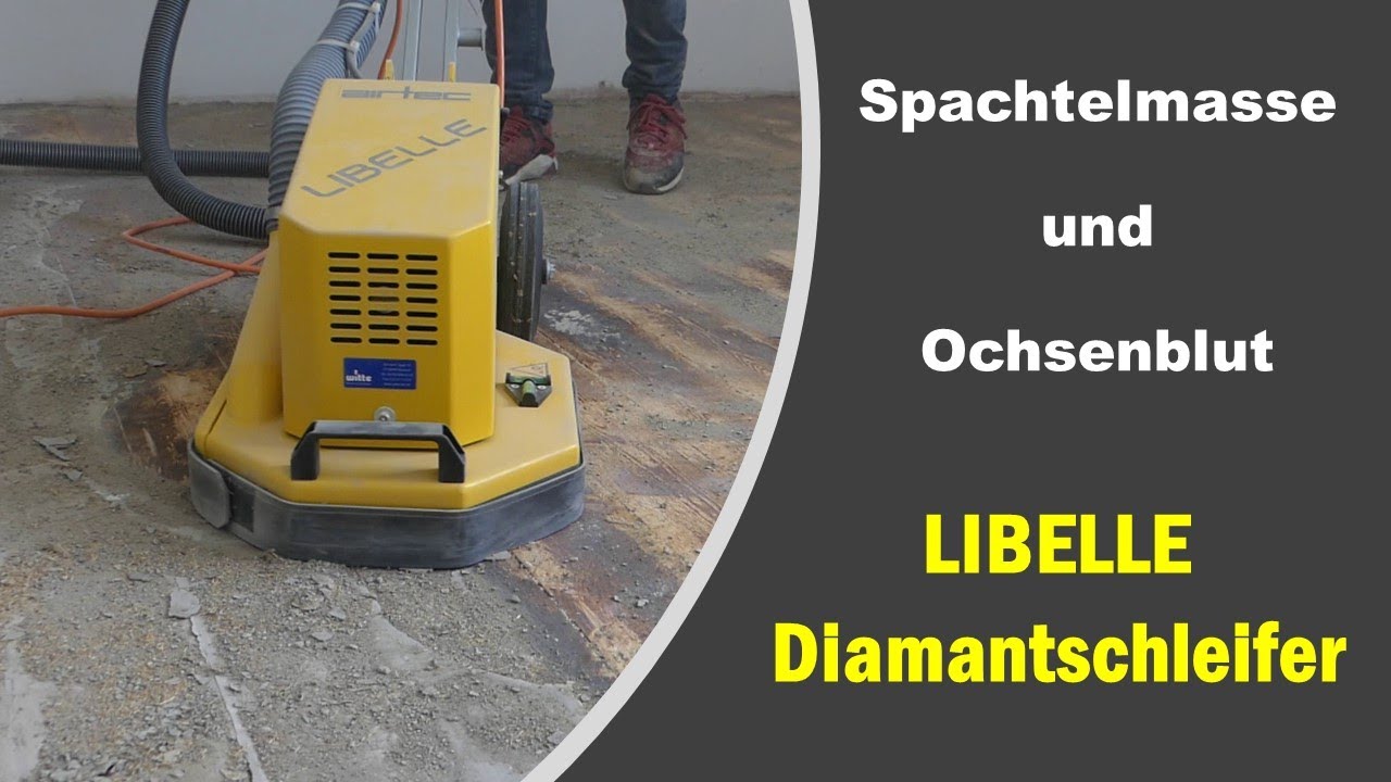 Ochsenblut und Spachtelmasse I Libelle I Diamantschleifer I WITTE