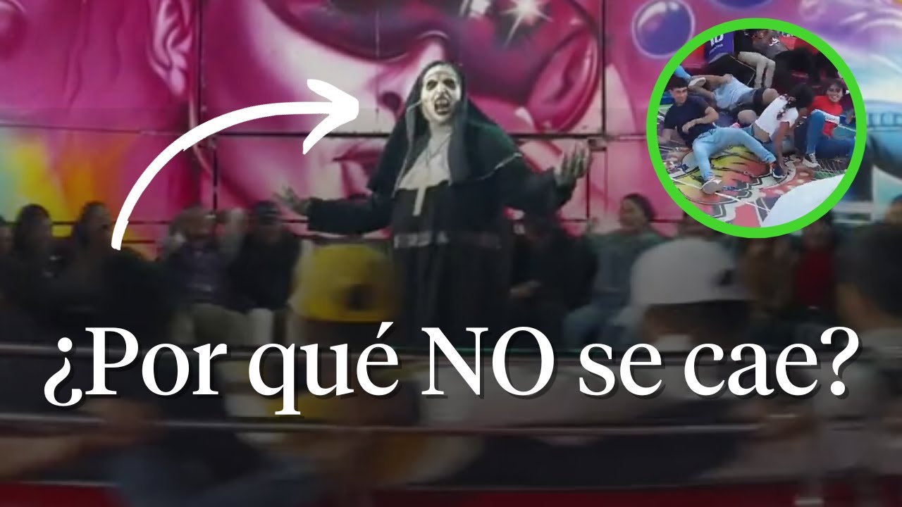 ¿Por qué la monja de la Tagada no se cae?