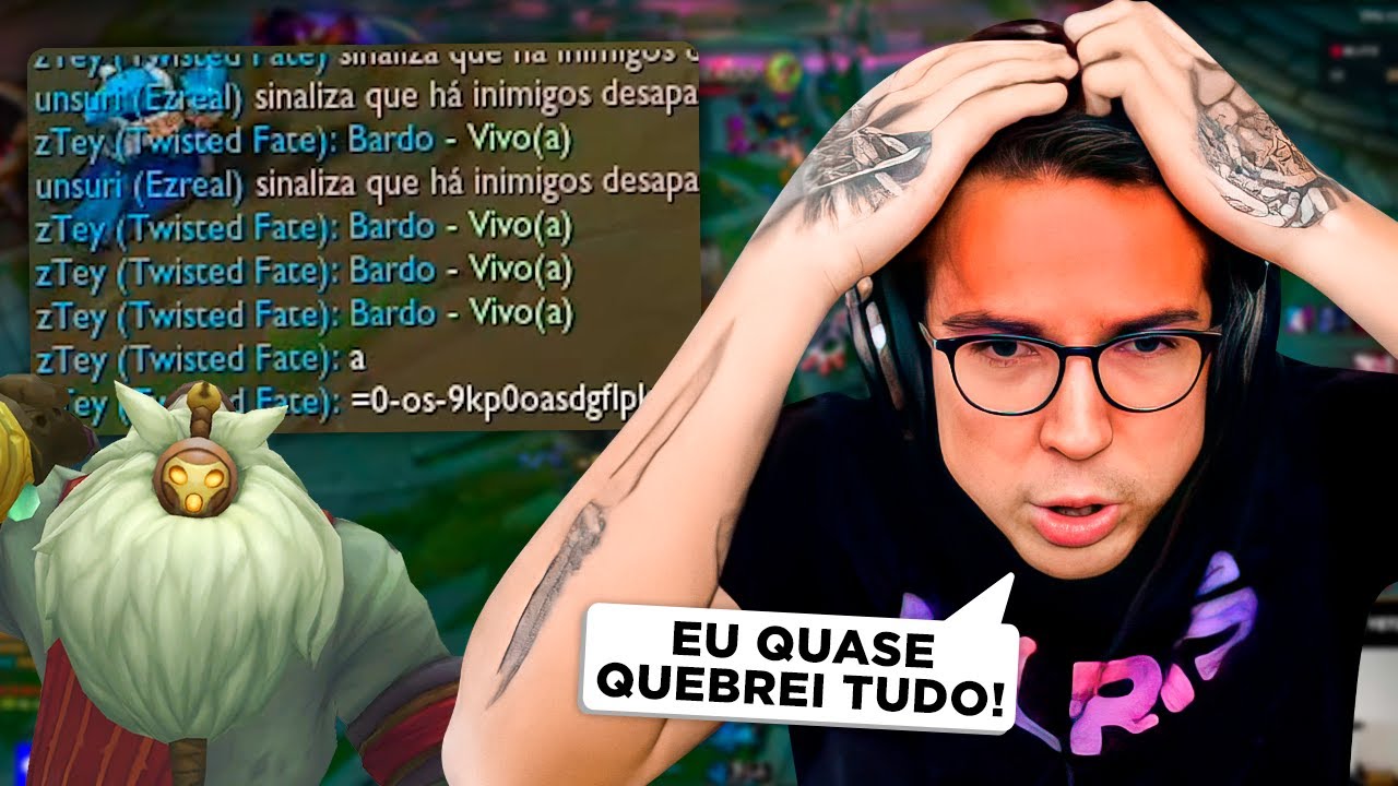 EU QUASE SURTEI NESSE JOGO! 🤪