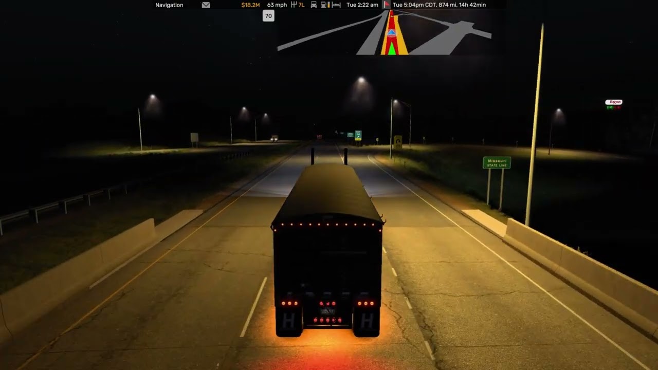 On That Corn Run C'Mon! #americantrucksimulator #peterbilt