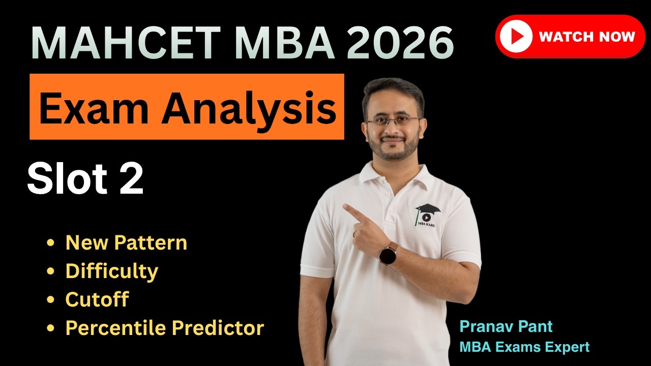 MAHCET MBA 2026 Slot 2 exam analysis