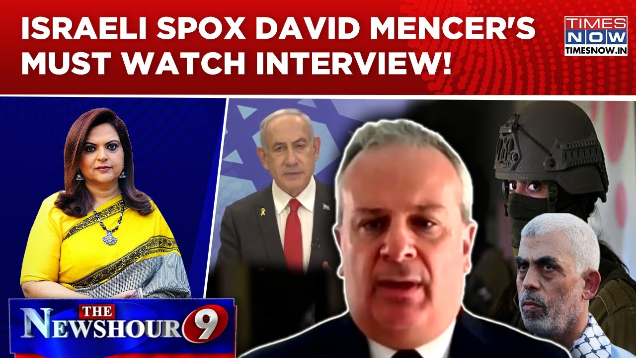 'Ghost Of Gaza' Sinwar Killed, What Next For Israel? Watch David Mencer's Fiery Exclusive | Newshour