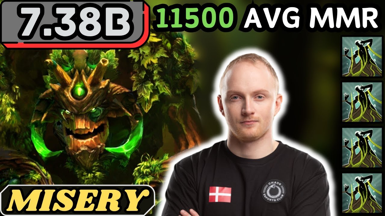 Misery TREANT PROTECTOR Soft Support Gameplay 23 ASSISTS - Dota 2 Support