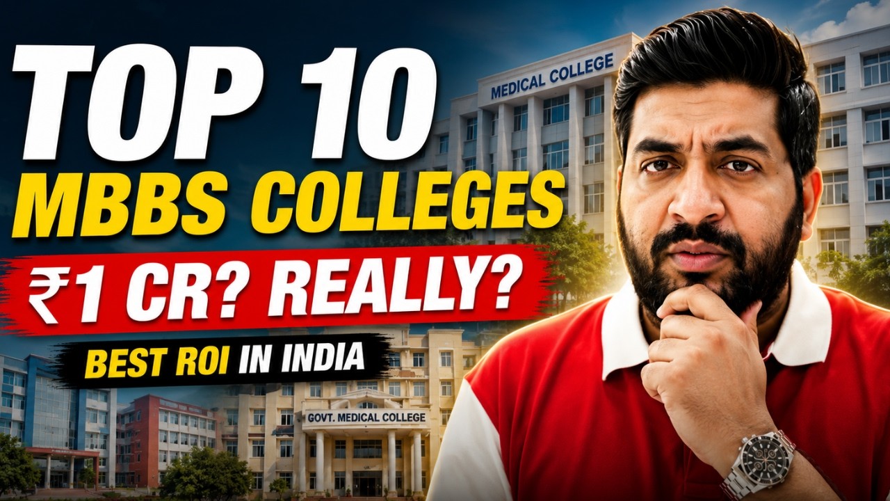 Top 10 MBBS Colleges with Best ROI 🔥 Do You Really Need ₹1 Crore for MBBS? | NEET 2026