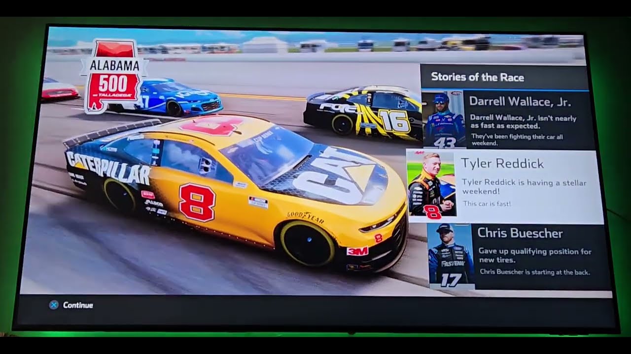Nascar Heat 5 Cup Race at Talladega #doitfordale #nascar #racing #ps4 