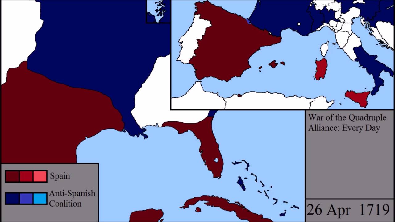 The War of the Quadruple Alliance: Every Day