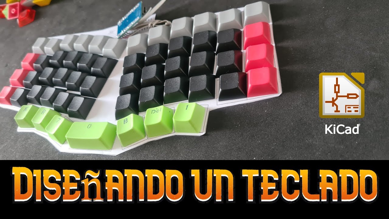 Diseño de Teclado KrsTec - creando el PCB