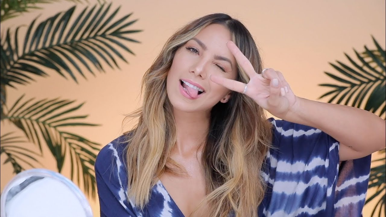 How To | Beach Ready Hair + Makeup | Lynette Cenée