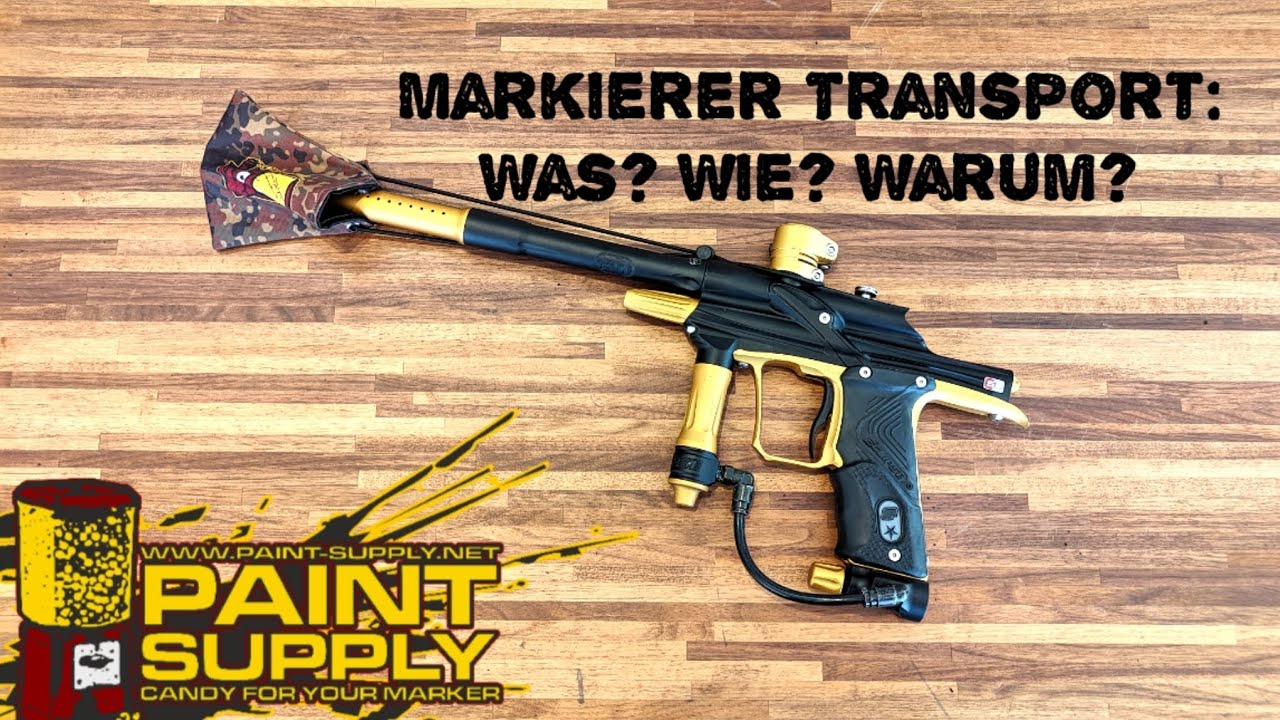 Paintball Wissen: Markierer Transport