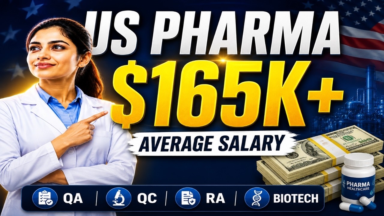 US Pharmaceutical Jobs Salaries | QA, QC, Regulatory Affairs & Biotech