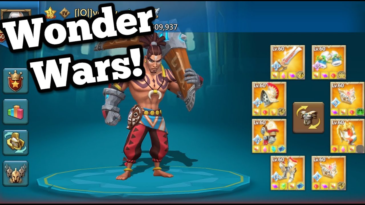 K567 War of Wonders! Piloting Yovav, 100% Winrate! - Lords Mobile