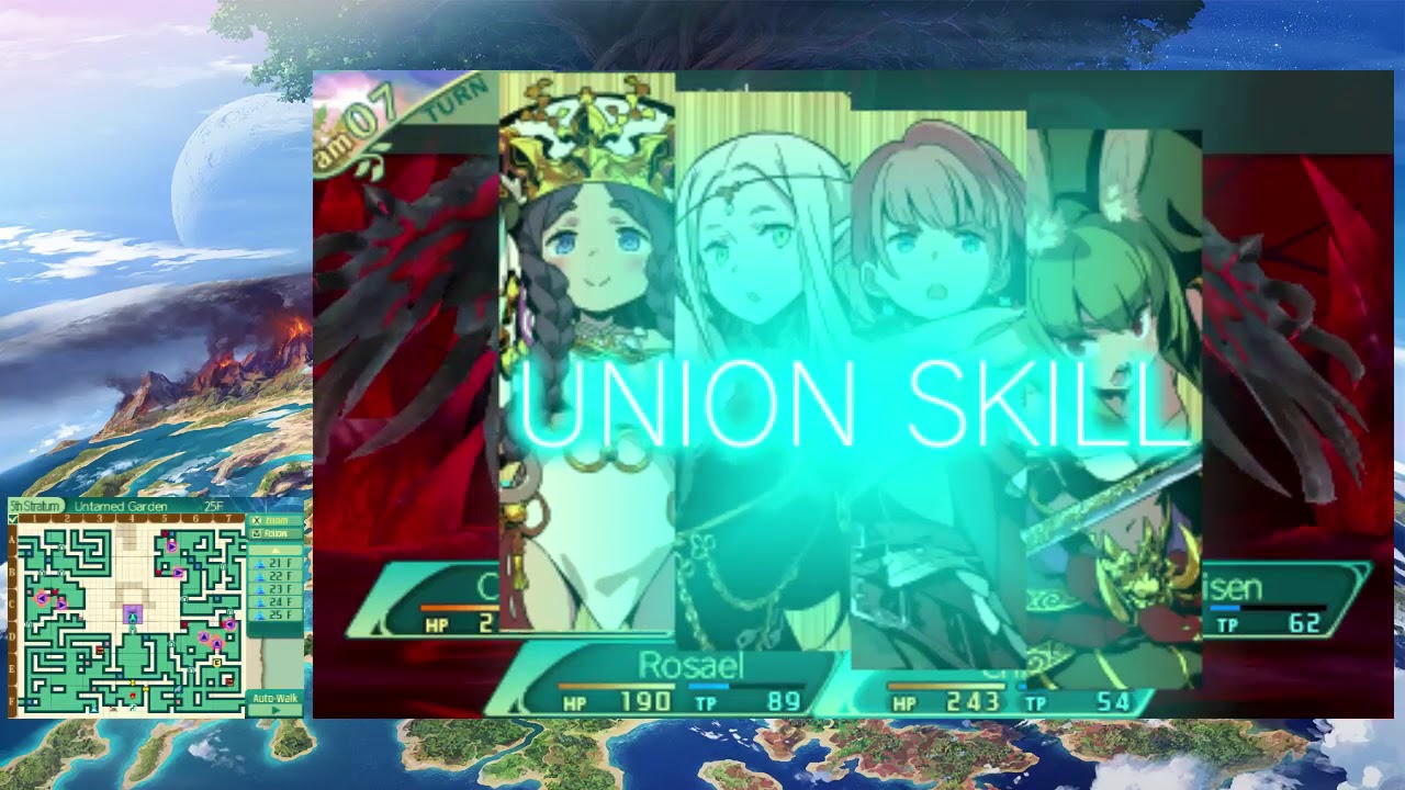 Etrian Odyssey 5 final boss.