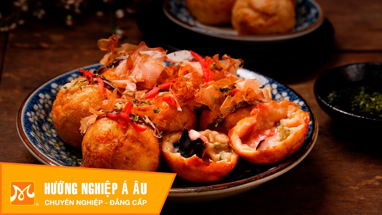 Học làm bánh Nhật - Cách làm bánh bạch tuộc Takoyaki cực ngon