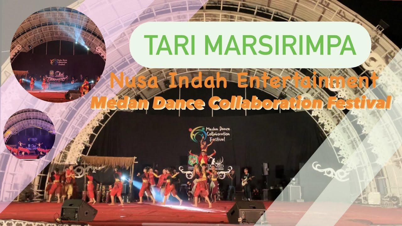 Tari Marsirimpa oleh Nusa Indah Entertainment Ikatan Sanggar Tari Medan
