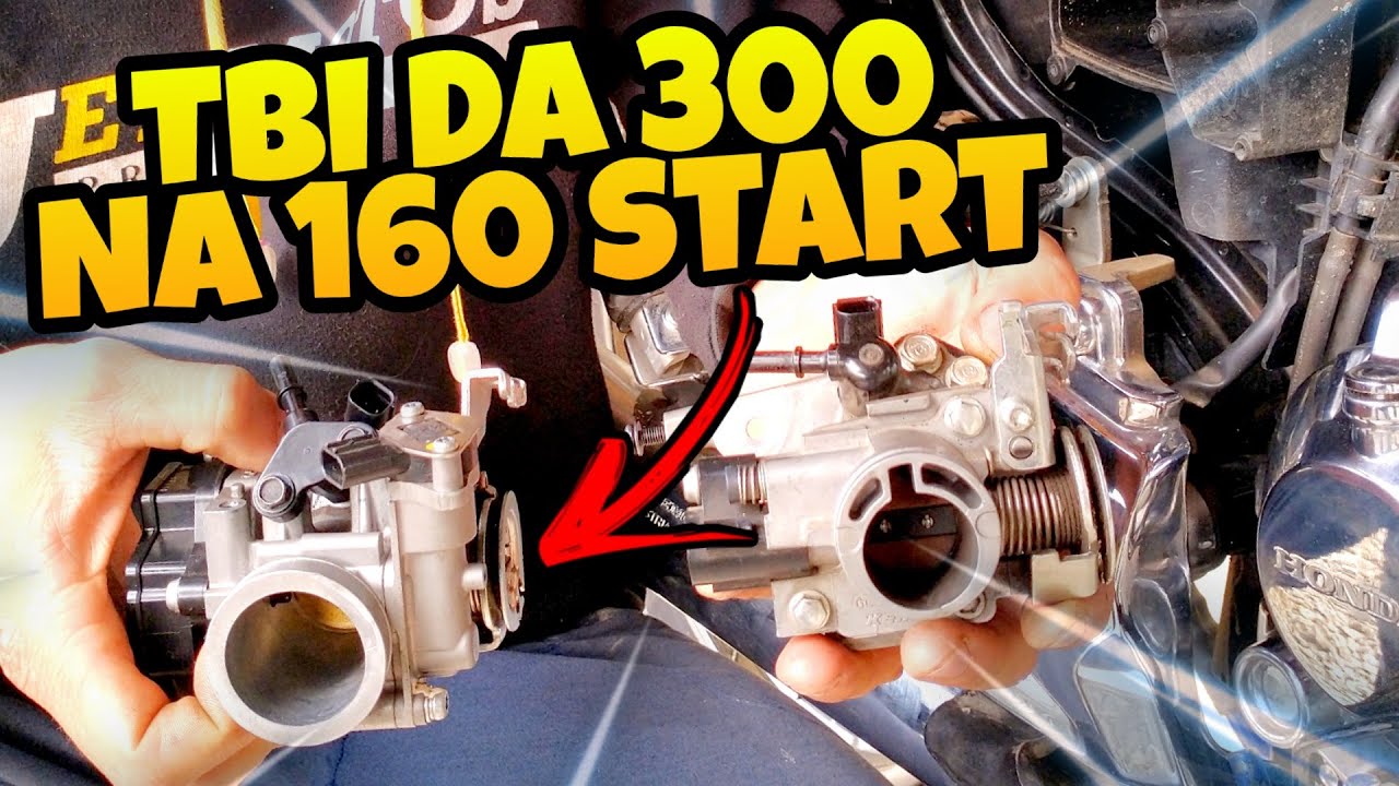 COMO INSTALAR TBI DA 300 NA 160 START / PASSO A PASSO