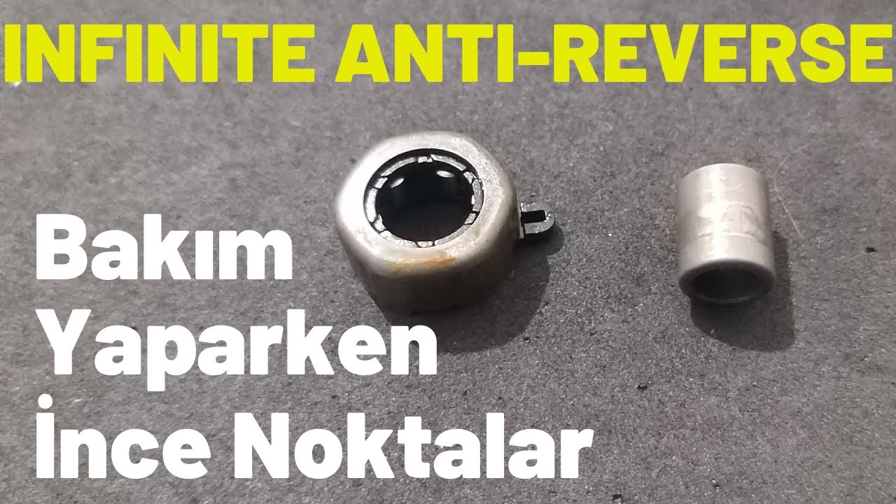 Daiwa infinite anti reverse bakım tamir | reel maintenance repair