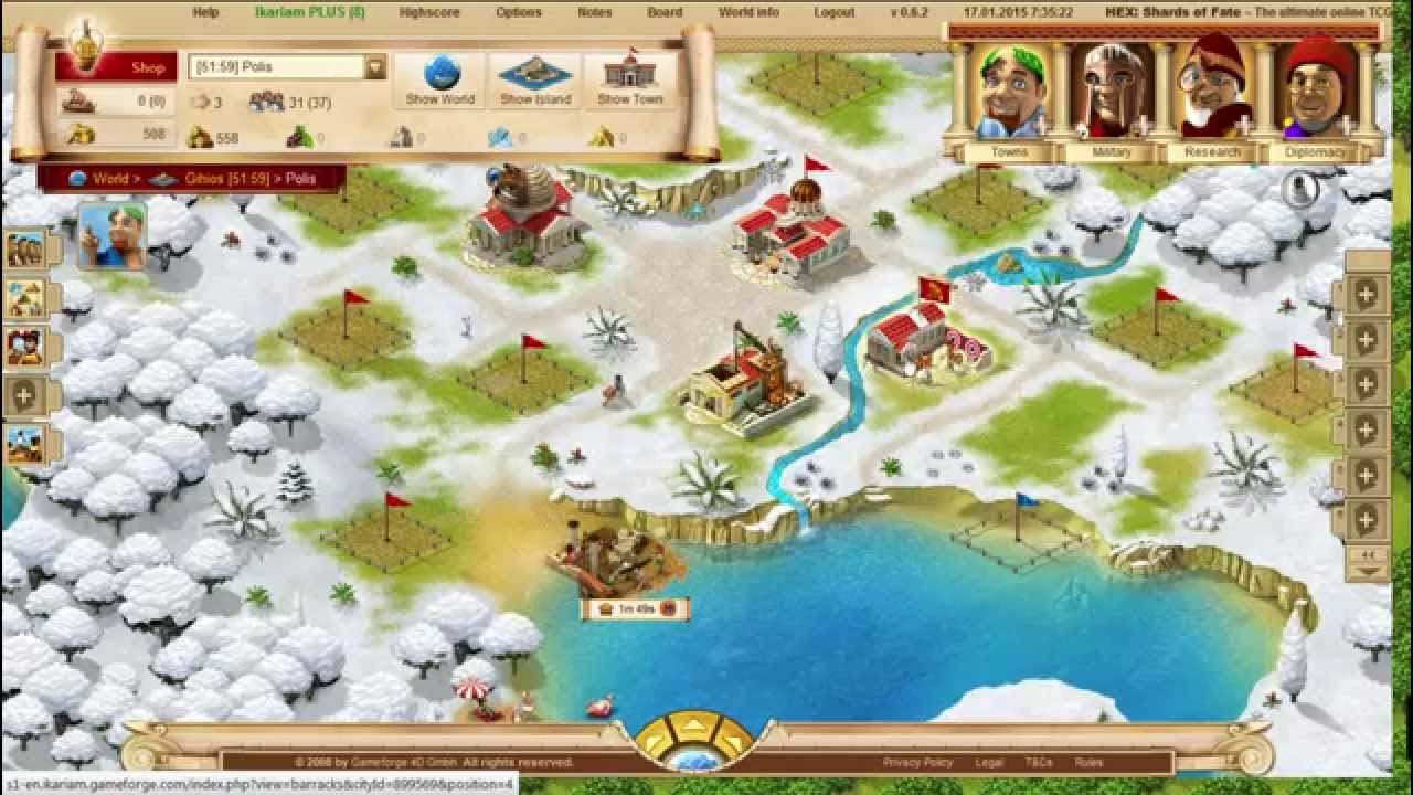 Ikariam - Gameplay 1
