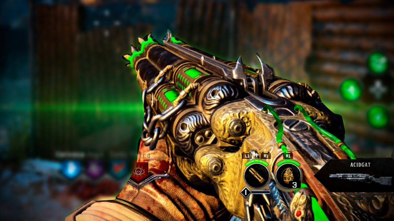 Como conseguir la Acidgat en Blood Of The Dead! Call Of Duty Black Ops 4