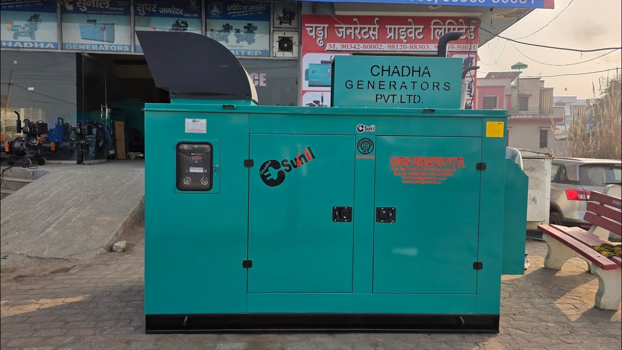 82 kVA Silent Diesel Generator 🔥 | Chadha Sunil Alternator + Tata TC 6 Cylinder Engine | Heavy Duty