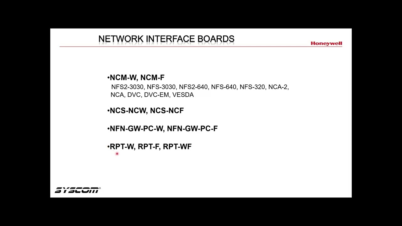 NOTI&bull;FIRE&bull;NET &ndash; Tipos de redes y equipos nuevos