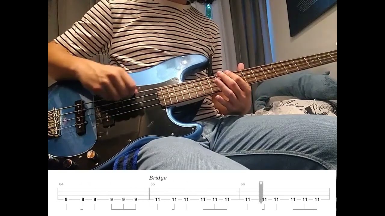 MASS OF THE FERMENTING DREGS - Dramatic【Bass Cover】