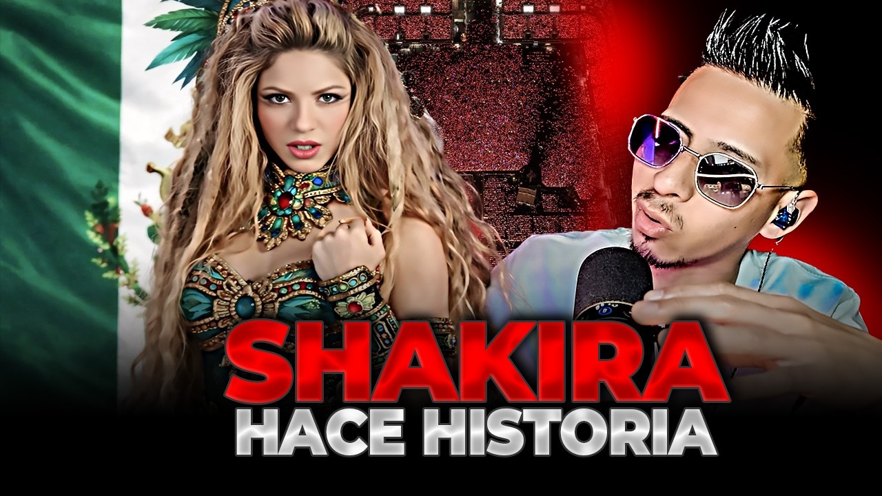 Shakira hace historia en Mexico Zocalo